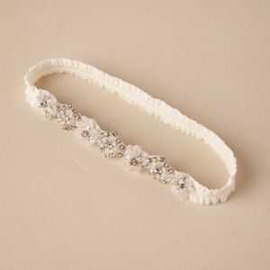 BHLDN Nestia brand new SOLDOUT Bridal Crystal garter in original package